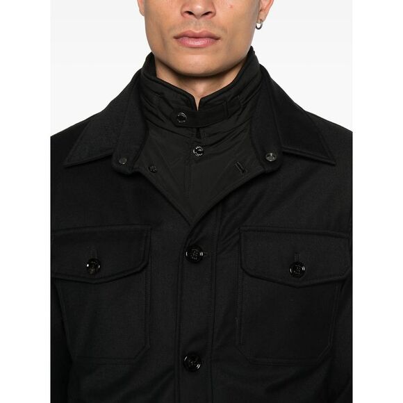 Moorer Black Jackets Men